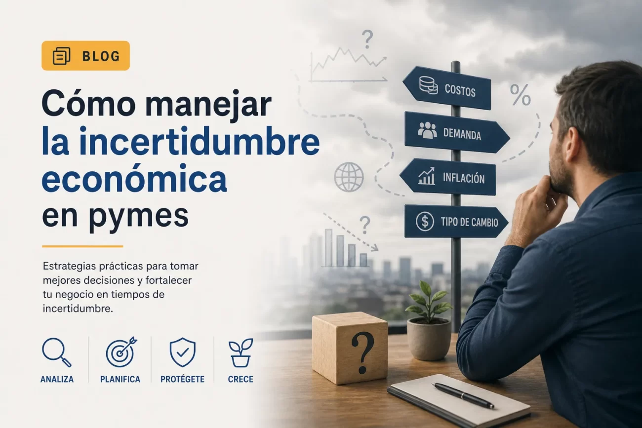 Cómo manejar la incertidumbre económica en pymes