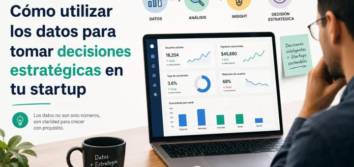 Cómo utilizar los datos para tomar decisiones estratégicas en tu startup