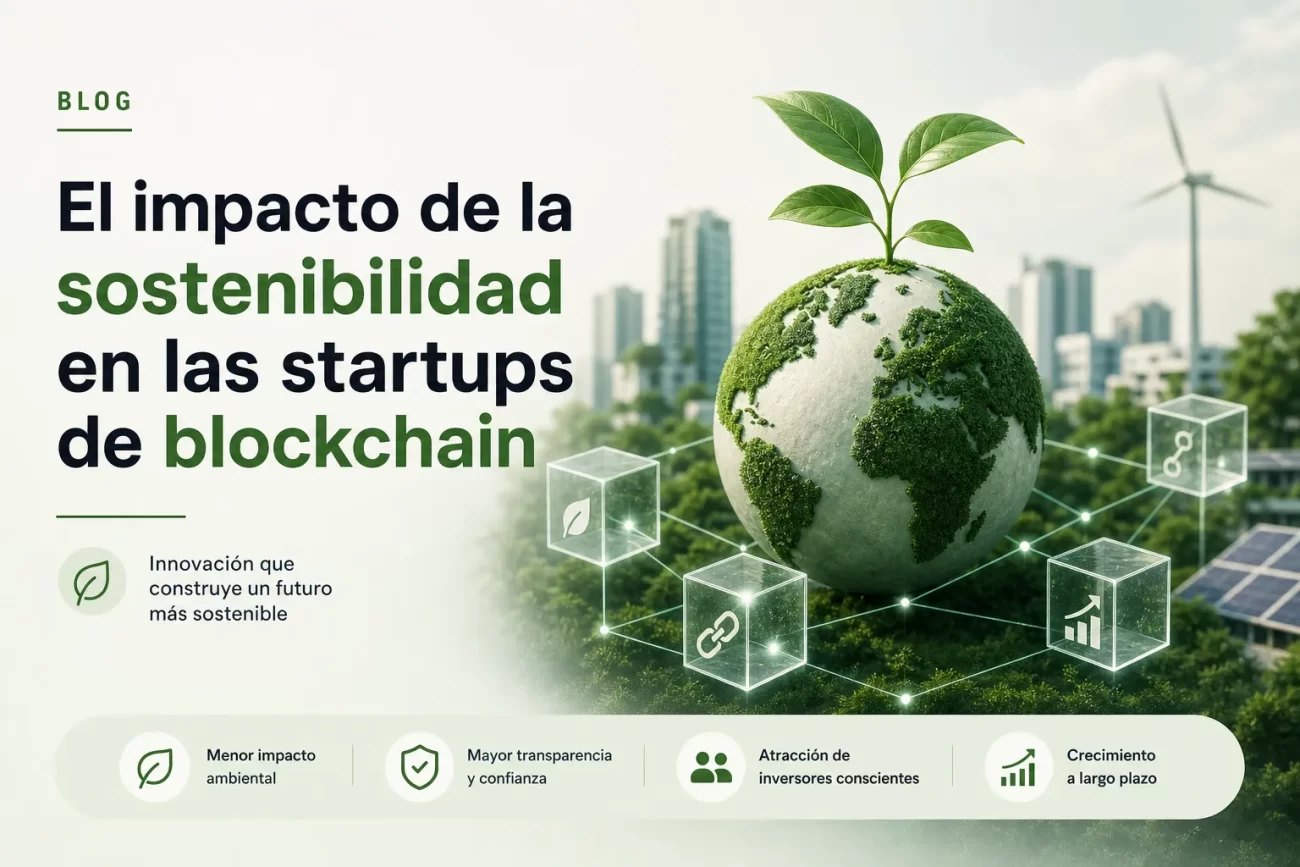 El impacto de la sostenibilidad en las startups de blockchain