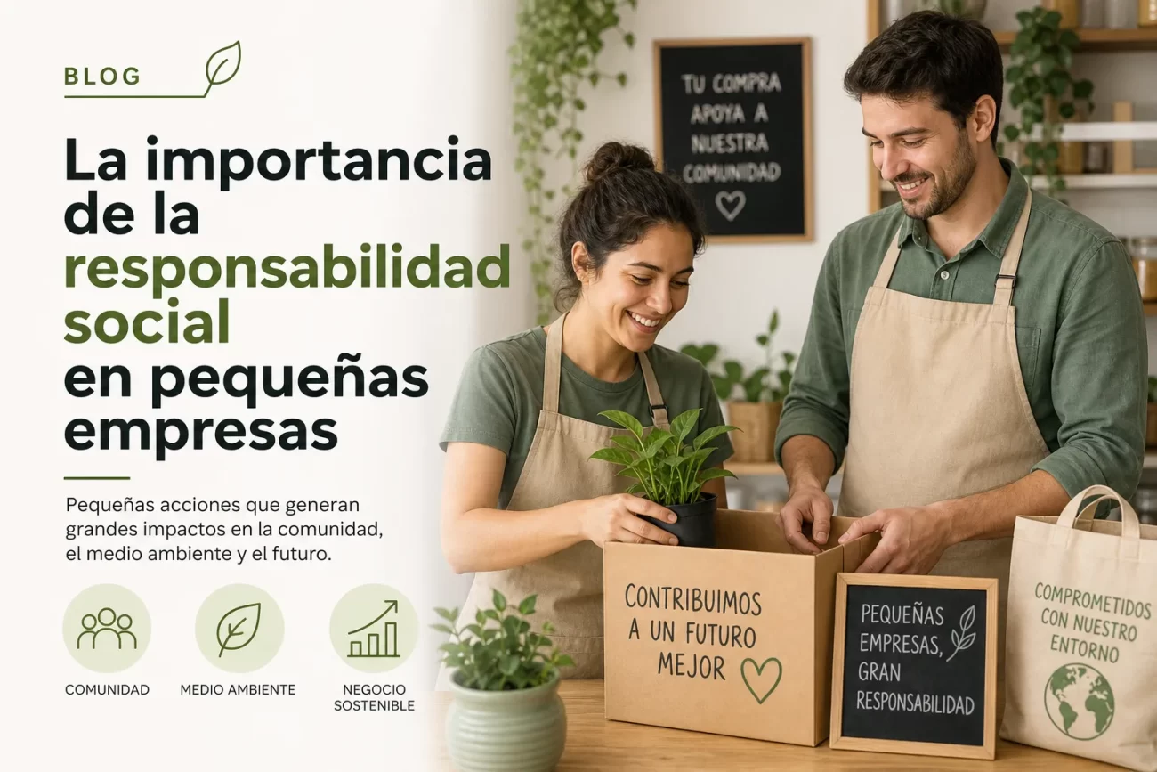 La importancia de la responsabilidad social en pequeñas empresas