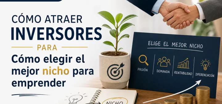 cómo atraer inversores para Cómo elegir el mejor nicho para emprender