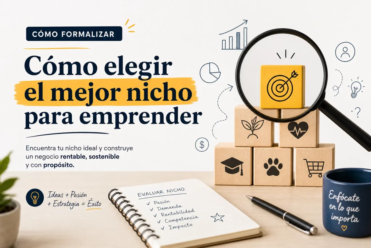 como-formalizar-Como-elegir-el-mejor-nicho-para-emprender | Negocios10.Com cómo formalizar Cómo elegir el mejor nicho para emprender