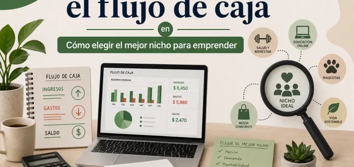 cómo gestionar el flujo de caja en Cómo elegir el mejor nicho para emprender