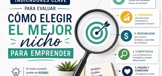 indicadores clave para evaluar Cómo elegir el mejor nicho para emprender