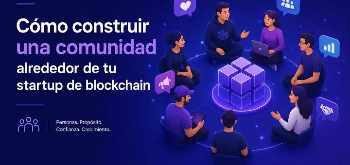 Cómo construir una comunidad alrededor de tu startup de blockchain