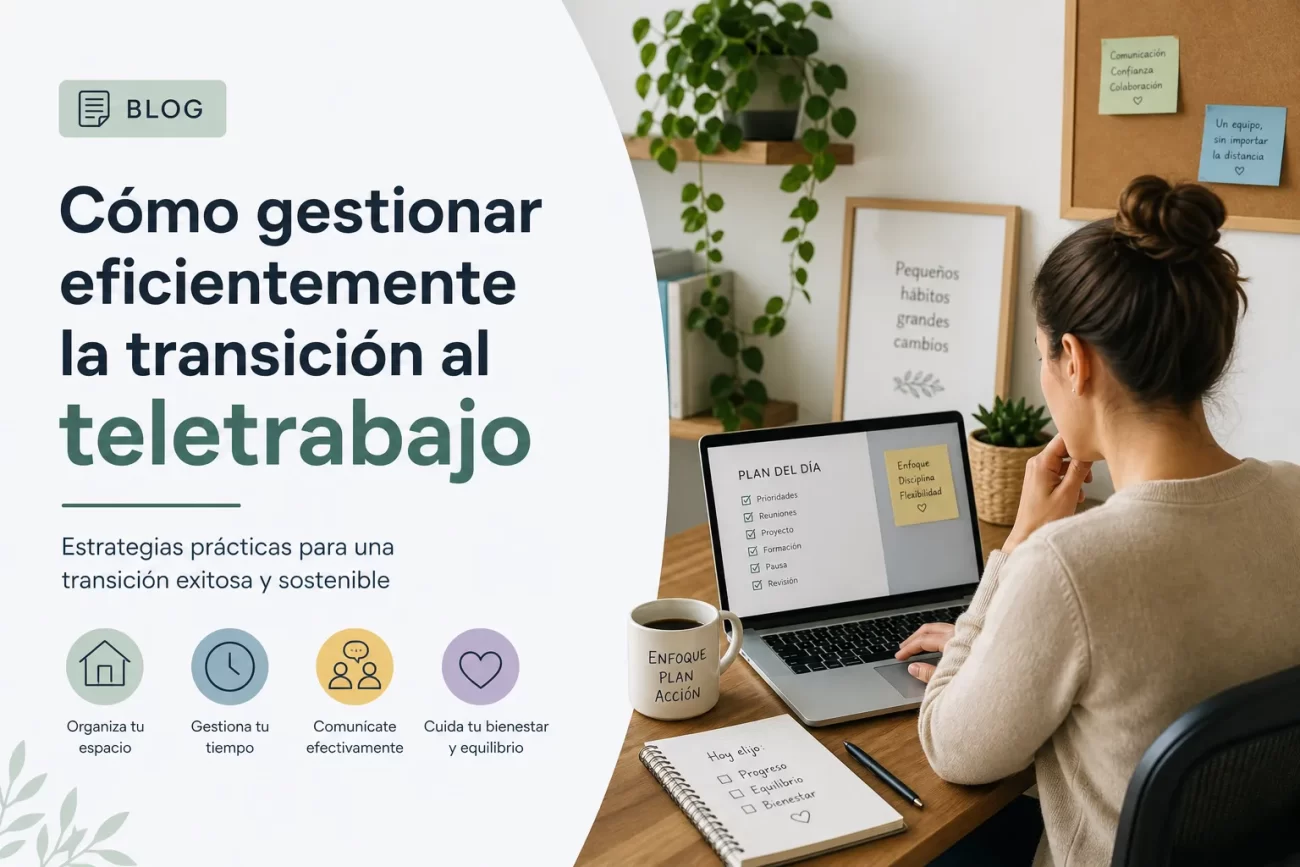 Como-gestionar-eficientemente-la-transicion-al-teletrabajo | Negocios10.Com Cómo gestionar eficientemente la transición al teletrabajo