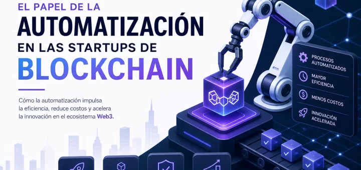 El papel de la automatización en las startups de blockchain
