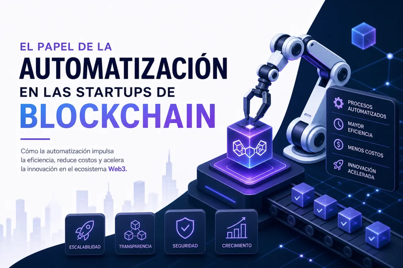 El-papel-de-la-automatizacion-en-las-startups-de-blockchain | Negocios10.Com El papel de la automatización en las startups de blockchain