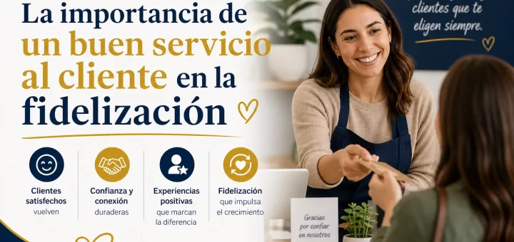 La importancia de un buen servicio al cliente en la fidelización
