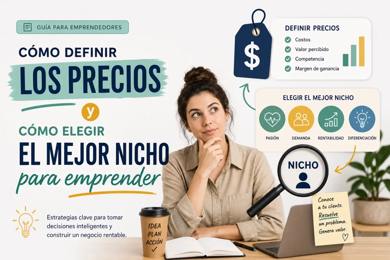 cómo definir los precios de Cómo elegir el mejor nicho para emprender