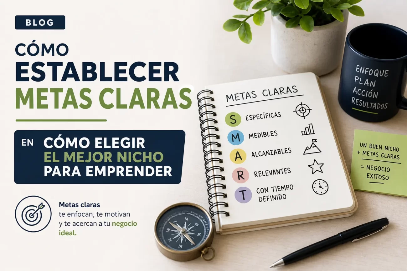 como-establecer-metas-claras-en-Como-elegir-el-mejor-nicho-para-emprender | Negocios10.Com cómo establecer metas claras en Cómo elegir el mejor nicho para emprender