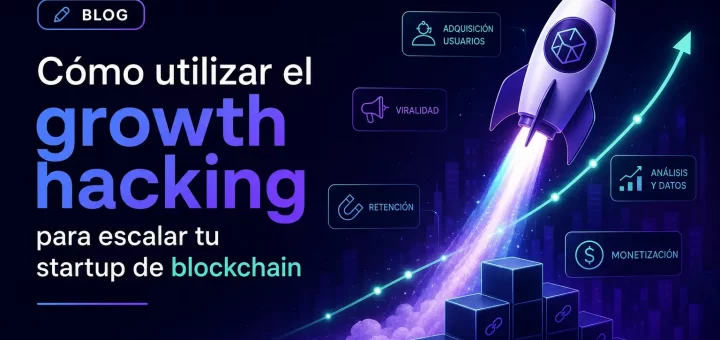Cómo utilizar el growth hacking para escalar tu startup de blockchain
