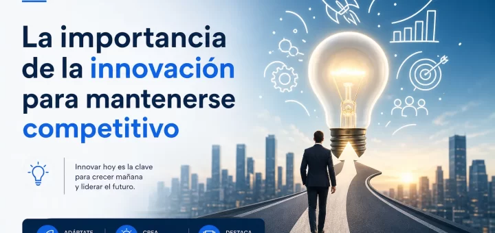 La importancia de la innovación para mantenerse competitivo