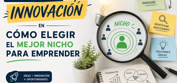 cómo aplicar innovación en Cómo elegir el mejor nicho para emprender