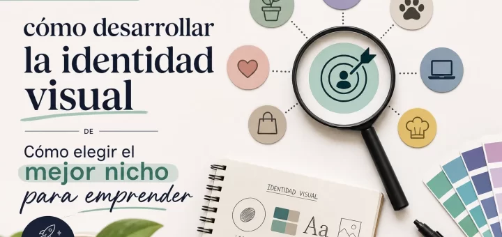 cómo desarrollar la identidad visual de Cómo elegir el mejor nicho para emprender
