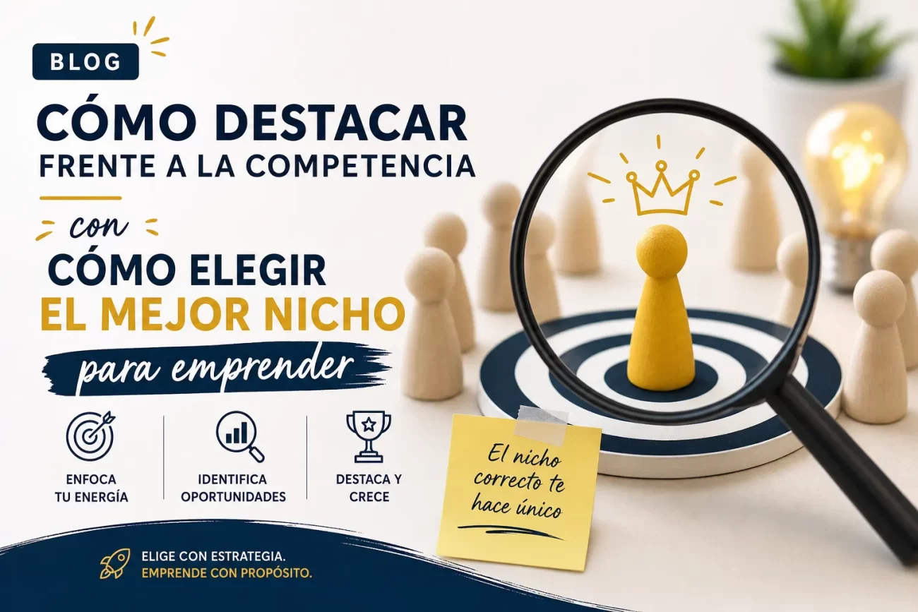 cómo destacar frente a la competencia con Cómo elegir el mejor nicho para emprender