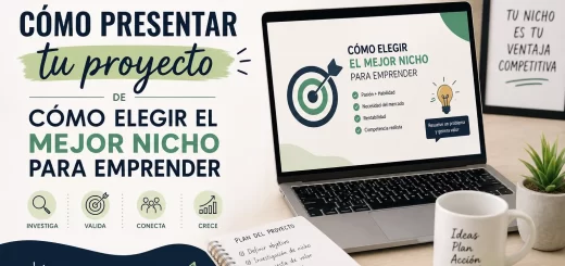 cómo presentar tu proyecto de Cómo elegir el mejor nicho para emprender